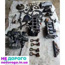 Двигун AGU 1.8 20V бензин для SKODA VW AUDI, гбц, коробка кпп.
