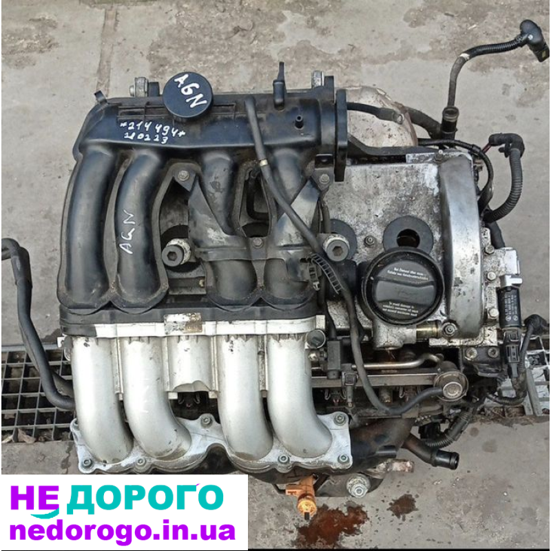 Двигун AGN 1.8 20V 92KW для VW Golf, Audi A3, Seat Skoda. 1996-2003, 1.8 л, бензин.