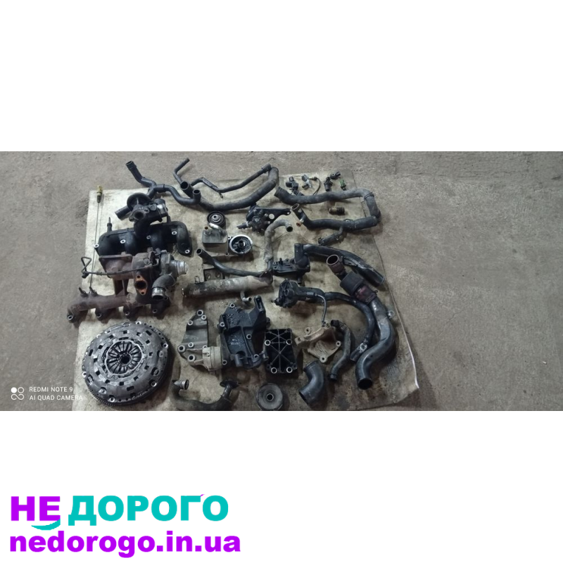 Двигун 1.8 dci для Ford Focus, 2008 рік, дизель, в комплекті турбіна, форсунки, масляний насос. Доставка по Україні.