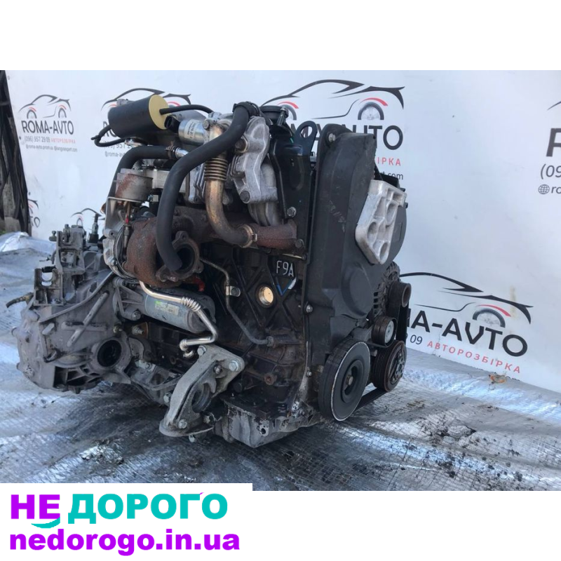 Двигун Renault Scenic II 1.9 DCI F9Q812, 2003 рік, дизель, об'єм 1.9 л.