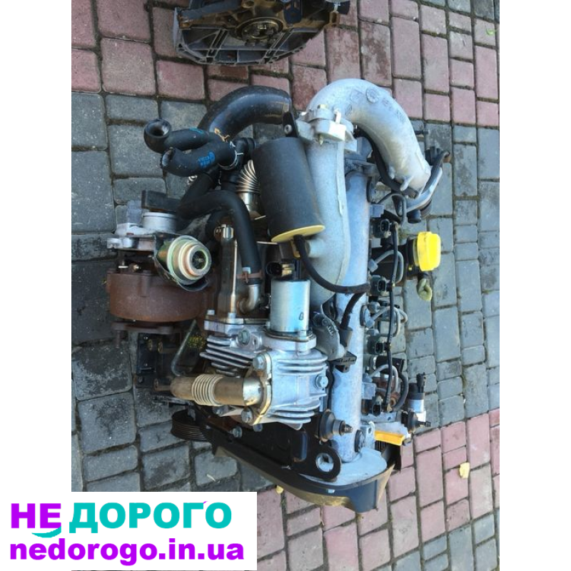 Двигун F9Q Renault 1.9 dci, Scenic/Megane/Trafic/Vivaro, 2000-2010, дизель, 1.9 л.