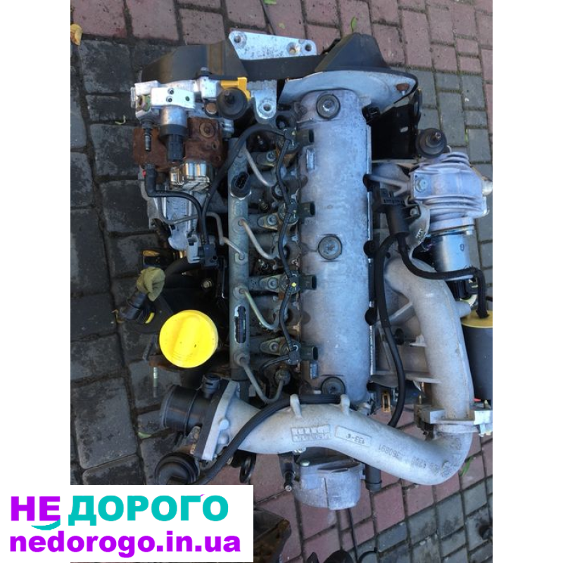 Двигун F9Q Renault 1.9 dci, Scenic/Megane/Trafic/Vivaro, 2000-2010, дизель, 1.9 л.