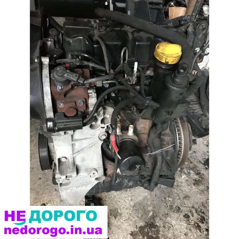 Двигун 1.9 F9Q N 870 для Renault Scenic 3, Megane 3, Trafic, Vivaro, 2010 р., 1.9 л, дизель.