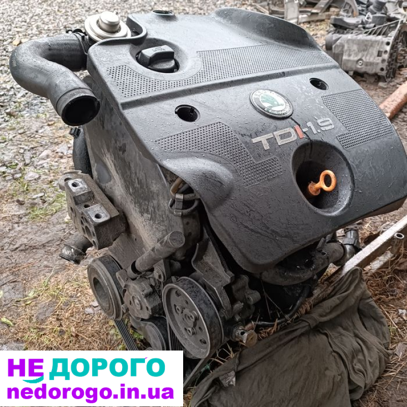 Двигун Skoda Octavia Tour 1.9 TDI, 2008 рік, дизель, об'єм 1.9 л.