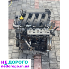 Двигун Renault 2.0 16v, бензин, АКПП/МКПП, Рено Сценік 2, 2000 рік.
