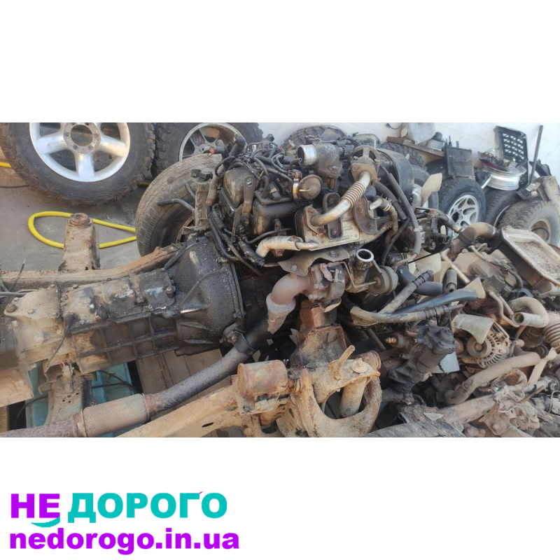 Двигун Mitsubishi 4D56, 2.5 дизель, встановлюється на Mitsubishi L200 та Pajero, випущений в Україні.