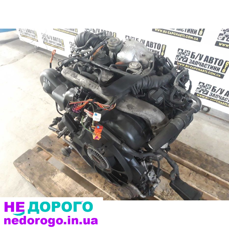Двигун AKN Volkswagen 2.5 TDI 2000 рік дизель 2.5 л