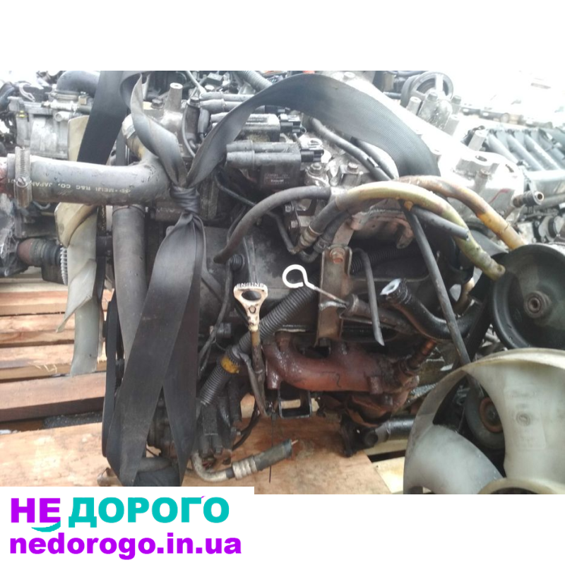 Двигун 6G72 для Mitsubishi Pajero 3.0I, об'єм 3.0 л, бензин, рік випуску невідомий.