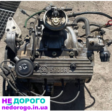 Двигун Skoda 1.3 781136b, 124тис.км, 500$, 2000р., бензин.