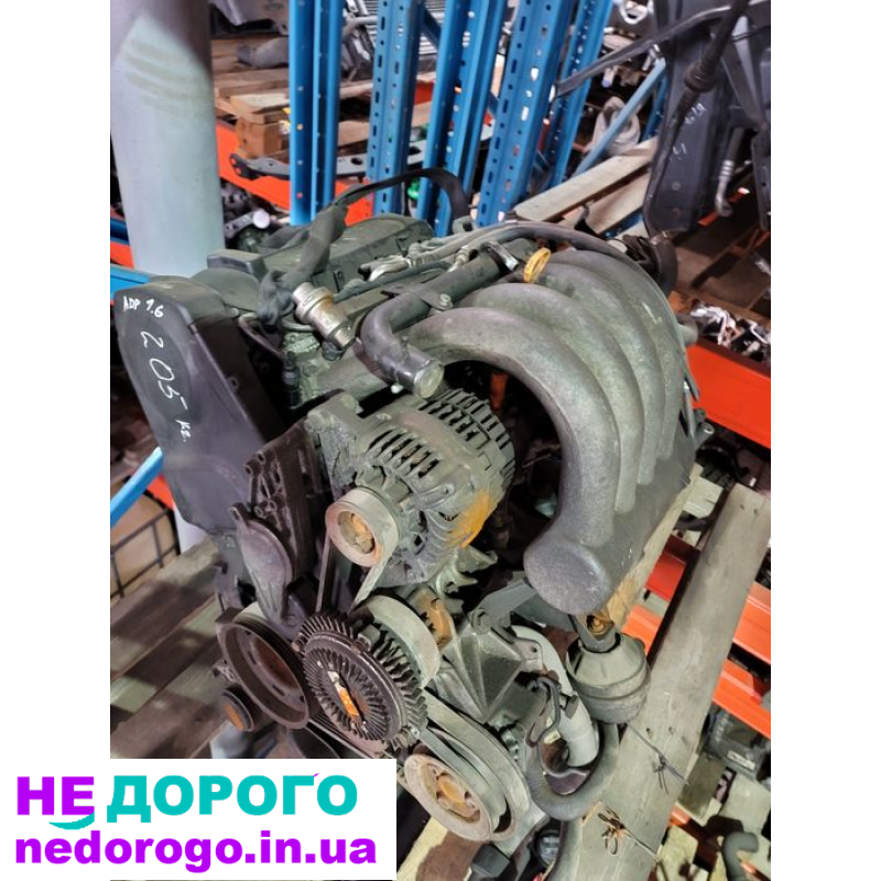 Двигун ADP 1.6 бензин Passat B5 Audi A4 1996-2001 1.6 л.