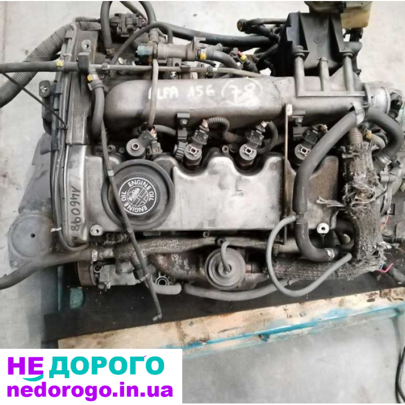 Двигун Alfa Romeo 156 1.9JTD CF2, 2003 рік, 1.9 л, дизель.