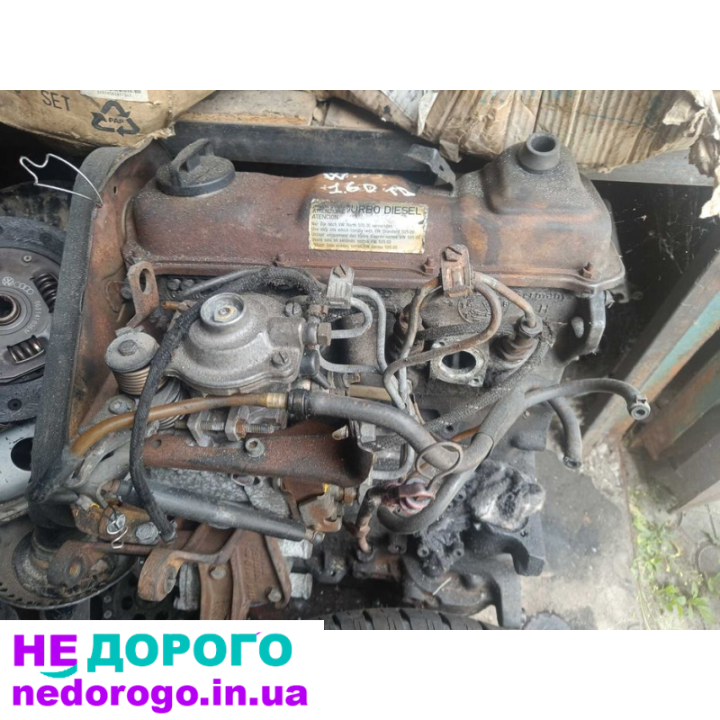 Двигун Volkswagen 1.6 D TD Golf Passat 1995, 1.6 л дизель.
