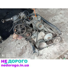 Двигун Audi 80 B3 1.6 бензин 1986р 1.6л генератор, стартер, гідропідсилювач, без ГАЗу.