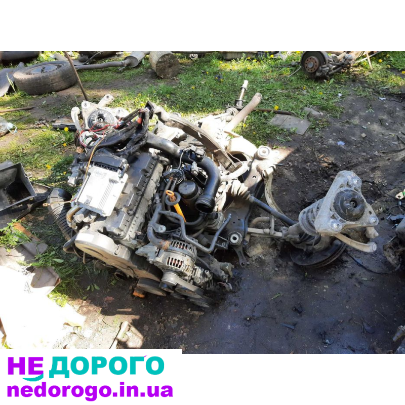 Двигун Audi A4 B7 1.9 TDI BKE 022706, 2007, 1.9 л дизель.