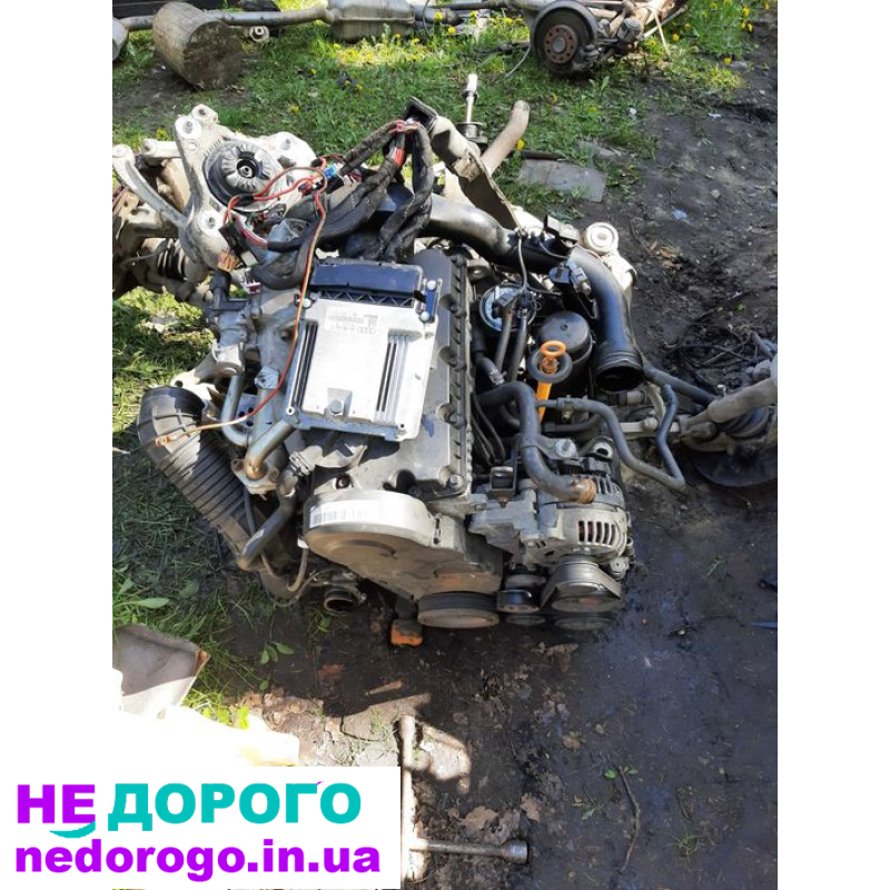 Двигун Audi A4 B7 1.9 TDI BKE 022706, 2007, 1.9 л дизель.