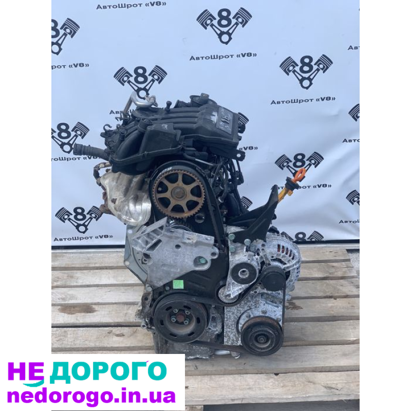Двигун BGU 1.6 Mpi, 146 т.км, VAG, 2006 рік, бензиновий.