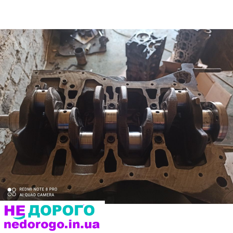 Блок двигуна Renault Kango 1.5 dCi 2005 1.5 л дизель, Scenic 1.6 2010 1.6 л бензин, Megan 1.4 2008 1.4 л бензин, Logan 1.6 2012 1.6 л бензин, Clio 1.2 2015 1.2 л бензин, Kubistar 1.5 dCi 2007 1.5 л дизель, Almera 1.6 2006 1.6 л бензин.