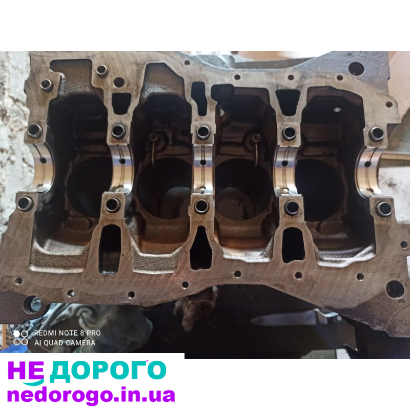 Блок двигуна Renault Kango 1.5 dCi 2005 1.5 л дизель, Scenic 1.6 2010 1.6 л бензин, Megan 1.4 2008 1.4 л бензин, Logan 1.6 2012 1.6 л бензин, Clio 1.2 2015 1.2 л бензин, Kubistar 1.5 dCi 2007 1.5 л дизель, Almera 1.6 2006 1.6 л бензин.
