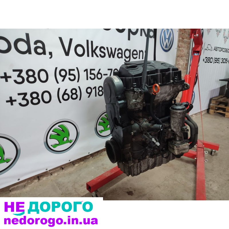 Двигун BLS для Volkswagen Passat 1.9 TDI та Skoda, випущений в Україні, об'єм 1.9 л, працює на дизельному паливі.