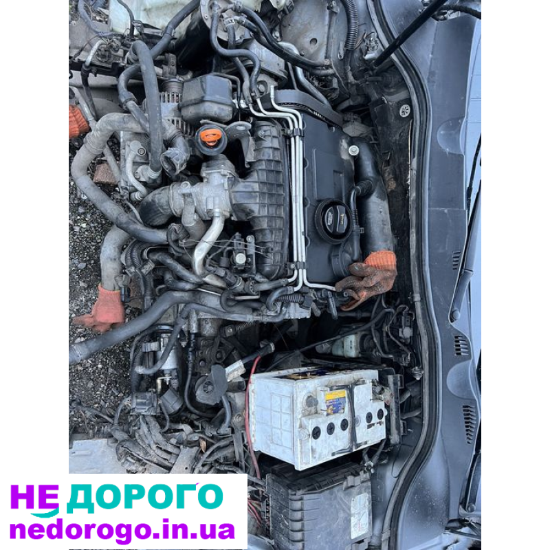 Двигун BMP BMM для Passat B6 Skoda Superb Touran Caddy 2.0 дизель, 2008 рік, об'єм 2.0 л.