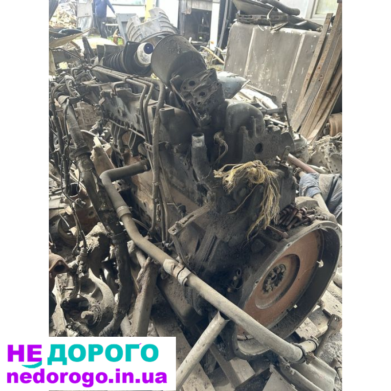 Двигун D2866 MAN, модель D2866LF, випущений у 2000 році, об'єм 11,9 л, паливо - дизель.