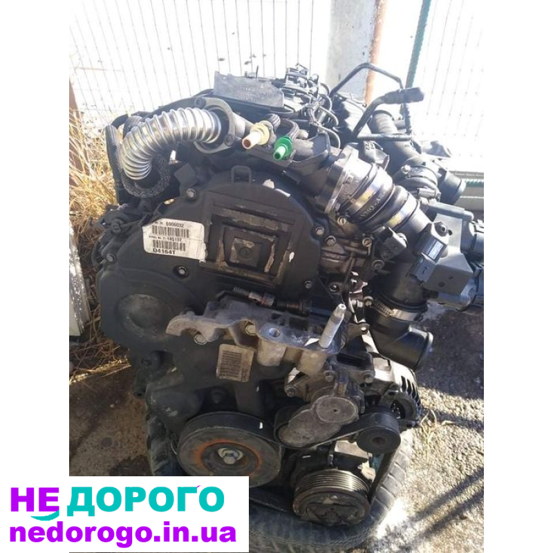 Двигун D4164T 1.6D Volvo V50, S40, Ford Focus, Peugeot. Дизель, 2004-2013 рр., 1.6 л.