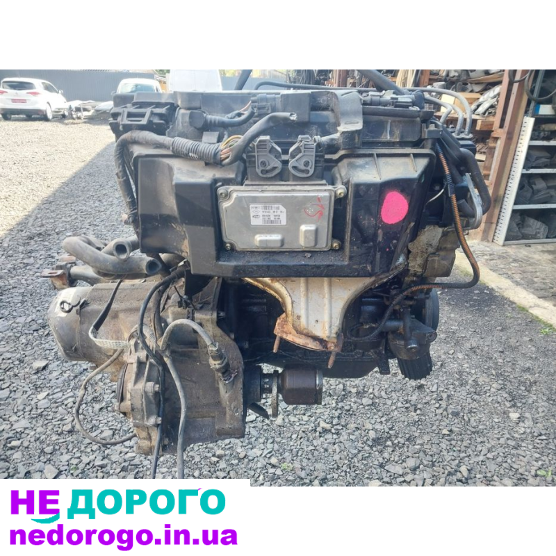 Двигун D4F A 702 для Renault Twingo, Kangoo, Clio 1.2 бензин 16 клапанів, об'єм 1.2 л.
