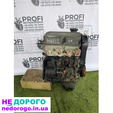 Двигун Daewoo Matiz 0.8 F8CV 98-05 бензин 0.8 л.