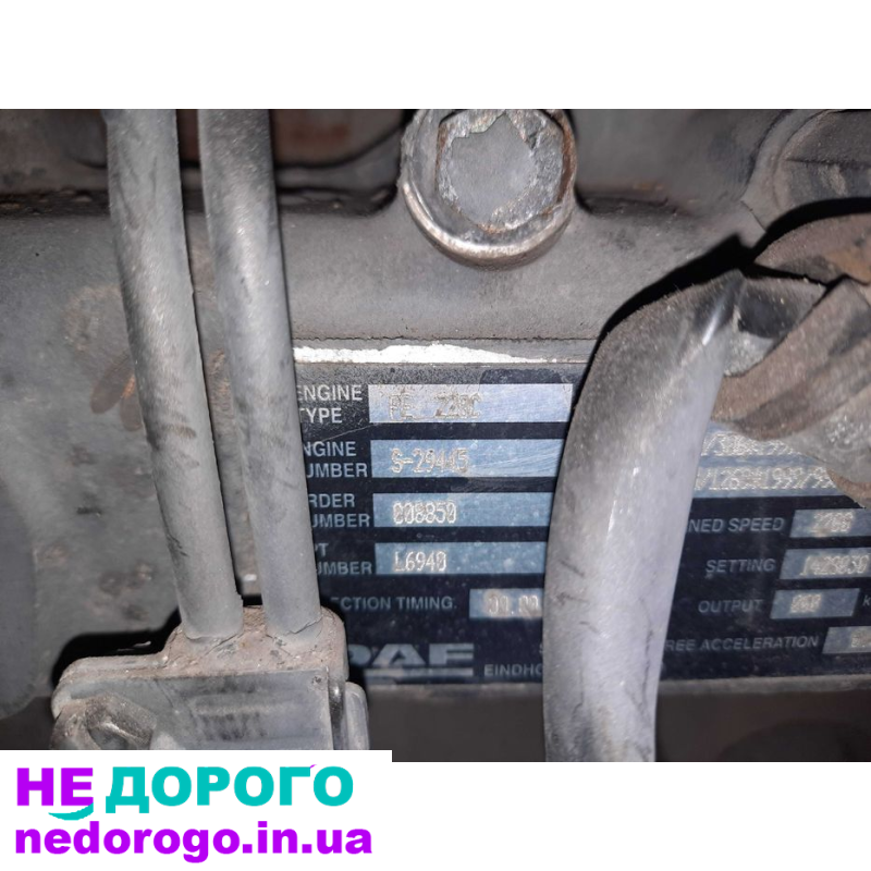 Двигун DAF XF95, PACCAR MX340, 2008, 12.9 л, дизель.