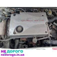 Двигун Alfa Romeo 156 2.4 турбодизель, 2003, 2.4 л, дизель. Доступні запчастини українською за правилами мерчант гугл.