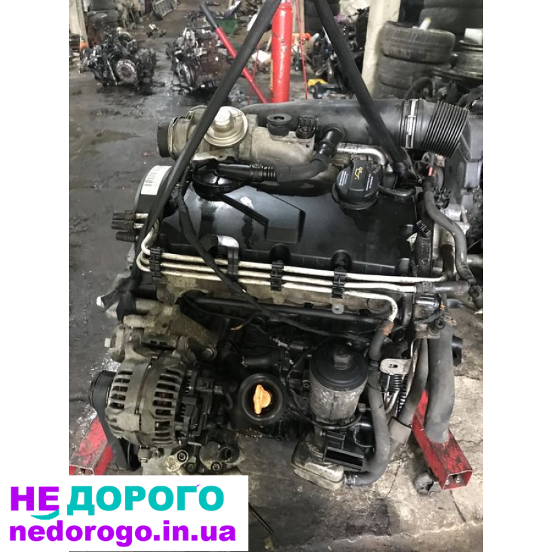 Двигун Skoda Oktavia A5 1.9tdi BXE, 2008 рік, дизель, об'єм 1.9 л.