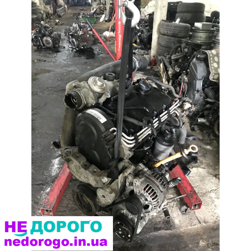 Двигун Skoda Oktavia A5 1.9tdi BXE, 2008 рік, дизель, об'єм 1.9 л.