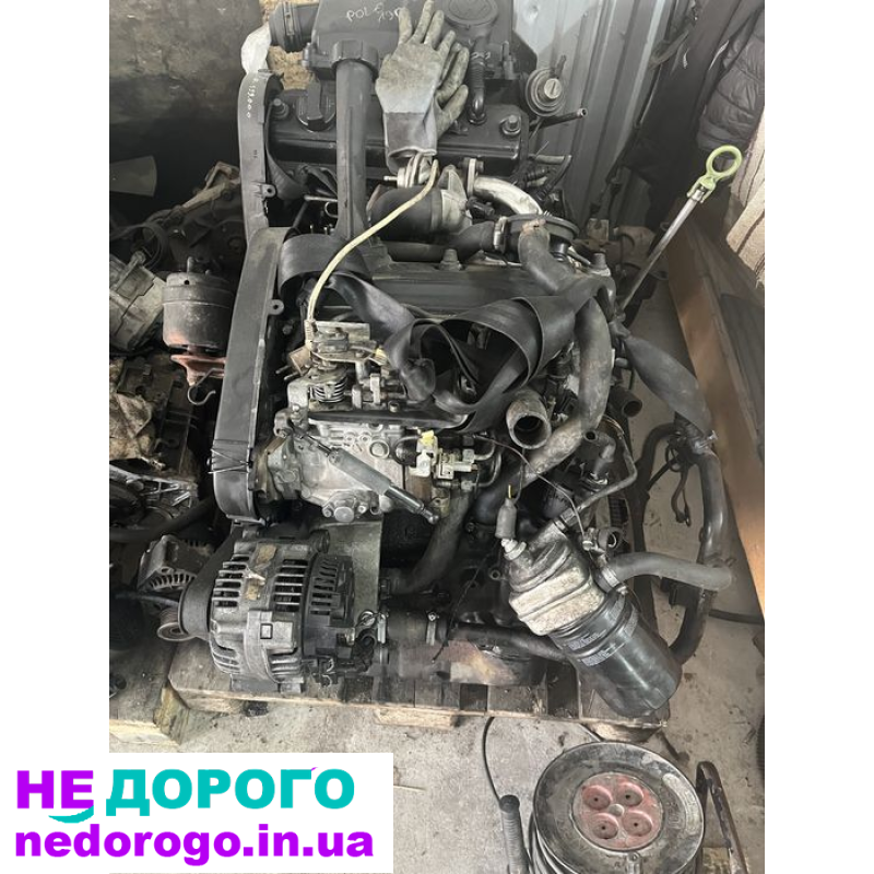 Двигун Volkswagen 1.9td T-4, 1995 рік, дизель, об'єм 1.9 л.