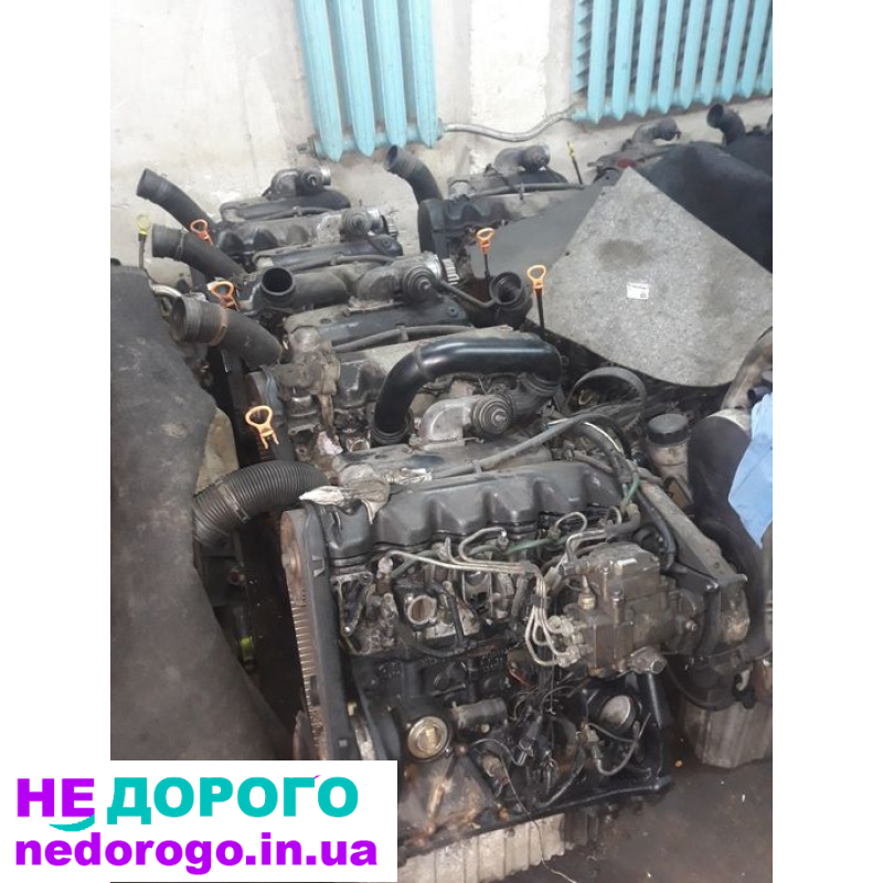 Двигун Volkswagen Transporter T4 2.5 1990 2.5л дизель.