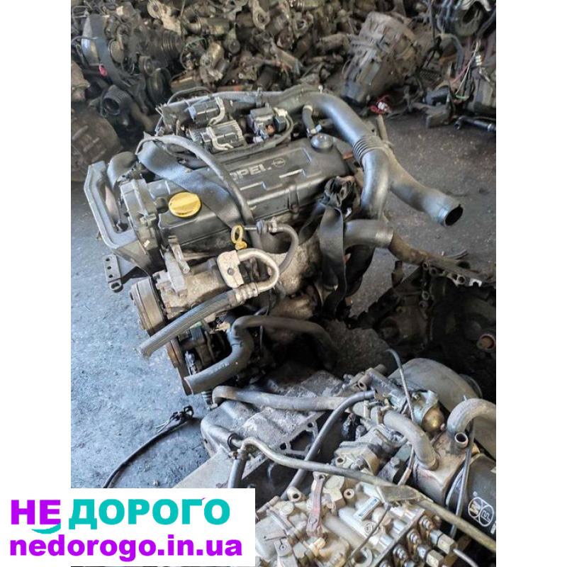Двигун Opel 1.7 DTi Y17DT, Corsa C Combo C Astra G Meriva A, 2000-2006, 1.7 л, дизель.