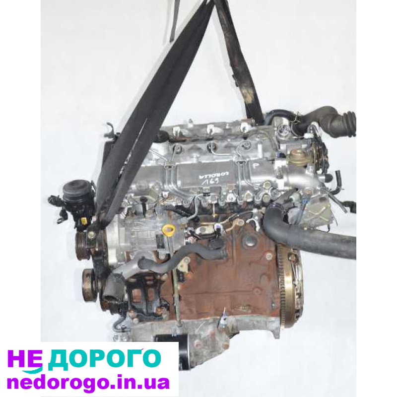 Двигун Toyota Corolla Verso E12 2.0 D4D 2004, 2.0 л дизель.