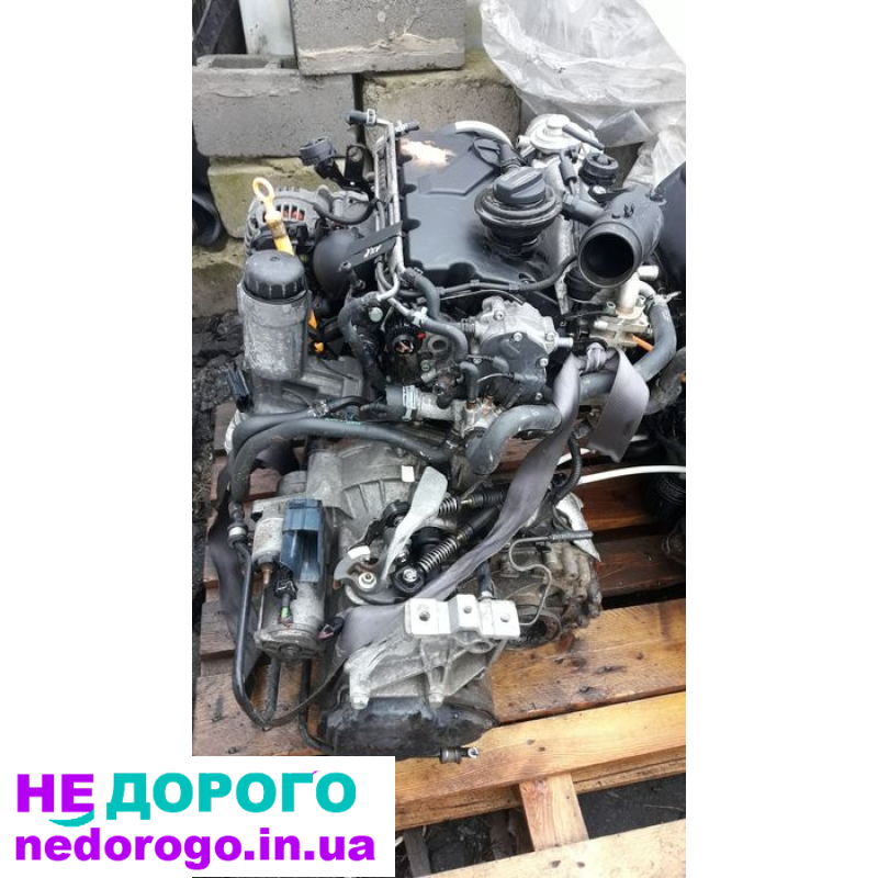 Двигун Volkswagen AXR для Bora та Golf, 2000 р., 1.9 л, дизель.