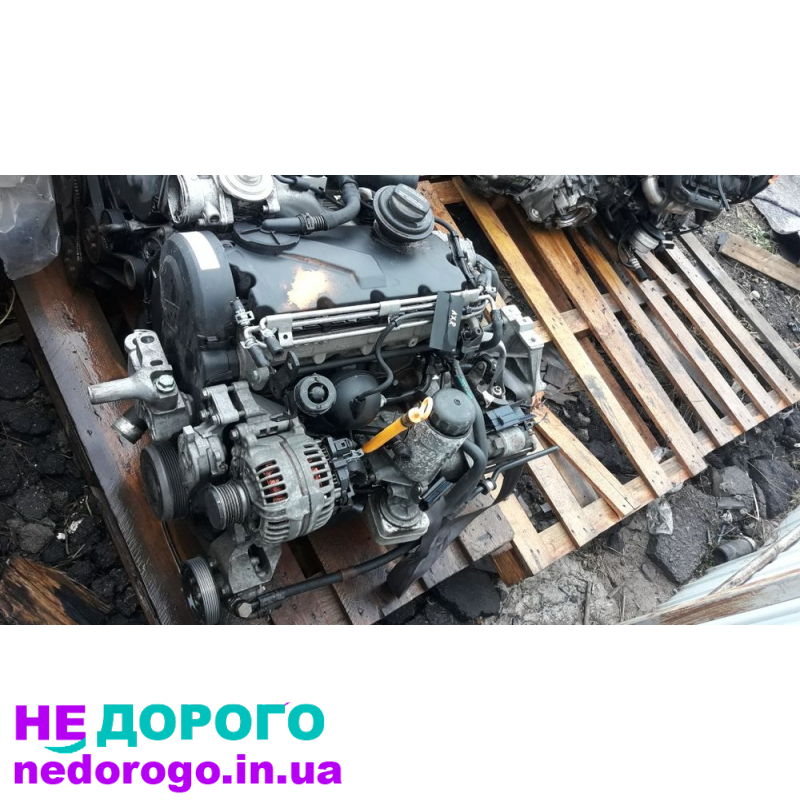 Двигун Volkswagen AXR для Bora та Golf, 2000 р., 1.9 л, дизель.