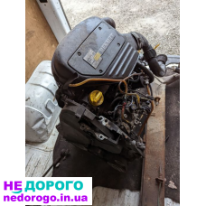 Двигун ДВС Рено Канго 1.9D 2005 1.9 л дизель. Готовий до встановлення, відмінний стан.