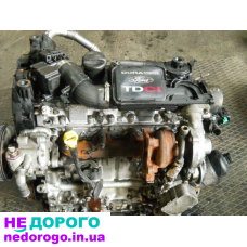 Двигун F6JA для Ford Fiesta Fusion Mazda 2 DY Citroen Pegout 1.4 tdci, 2002, 1.4 л, дизель.