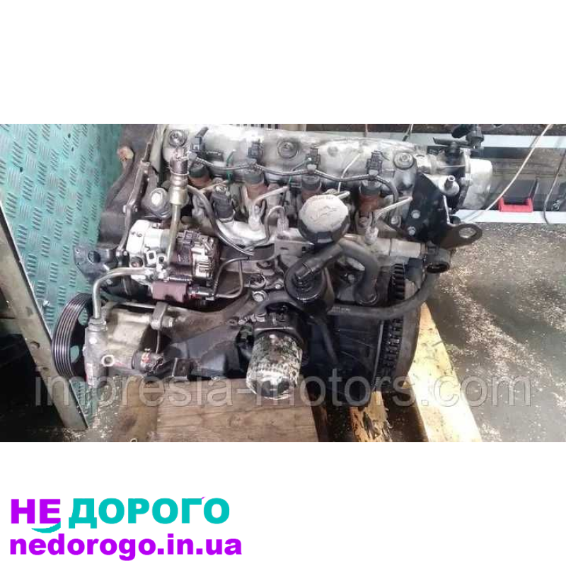 Двигун F9Q 1.9 DCI Renault Laguna, Trafic, Vivaro, Primastar. 2001-2009, 1.9 л, дизель.