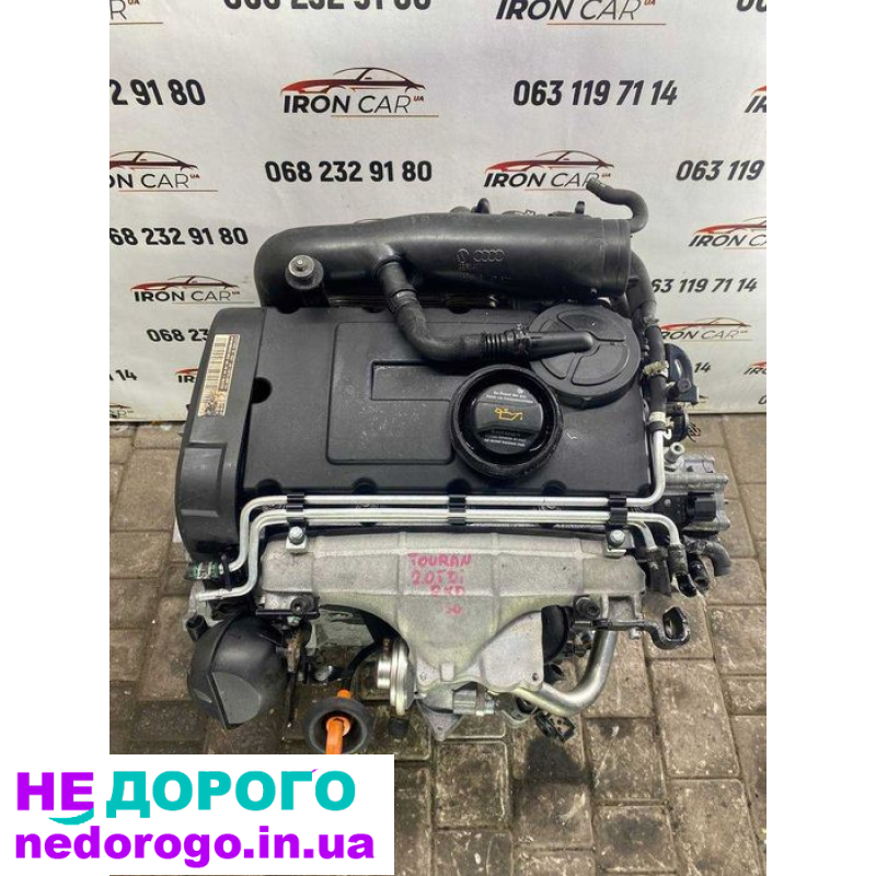 Двигун Volkswagen Golf Jetta Touran Passat 2.0 TDI BKD, 2005 рік, дизель, 2.0 л.