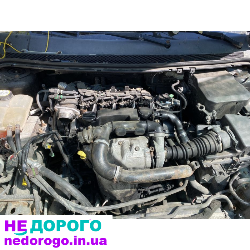 Двигун Ford Focus 1.6 TDCi 109 к.с. 2008 р.в. дизель 1.6 л.