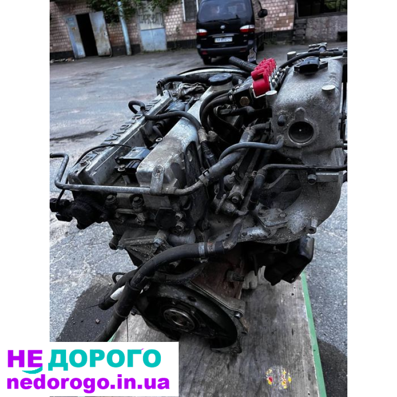 Двигун G4JS для Kia Sorento 2.4i, Hyundai H1, Santa Fe. Рік випуску - 2000-2010. Об'єм - 2.4 літра. Паливо - бензин.