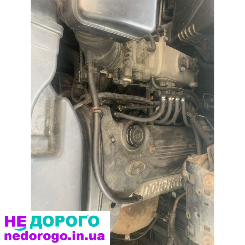 Двигун G4JS для Kia Sorento 2.4i, Hyundai H1, Santa Fe. Рік випуску - 2000-2010. Об'єм - 2.4 літра. Паливо - бензин.