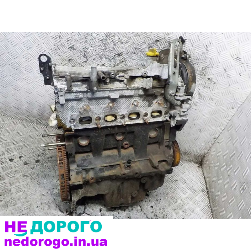 Двигун Renault Clio II K4J711 1.4 16V 98 к.с. 2001 р. 1.4 л бензин.