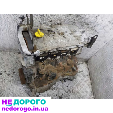 Двигун Renault Clio II K4J711 1.4 16V 98 к.с. 2001 р. 1.4 л бензин.