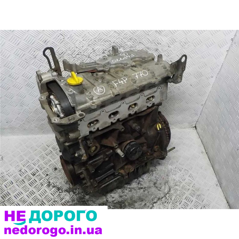 Двигун Renault Laguna II F4P770 1.8 16V 120 к.с. 2001 р. 1.8 л бензин.