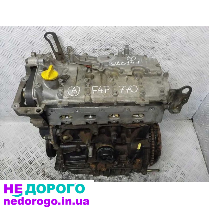 Двигун Renault Laguna II F4P770 1.8 16V 120 к.с. 2001 р. 1.8 л бензин.