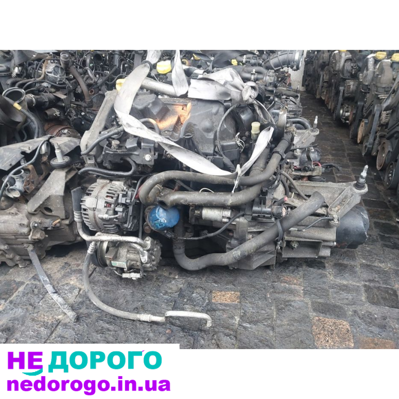Стартер для двигуна 1.5dci K9K EURO-4 з розміщенням спереду в Renault Kangoo, Clio, Megane.